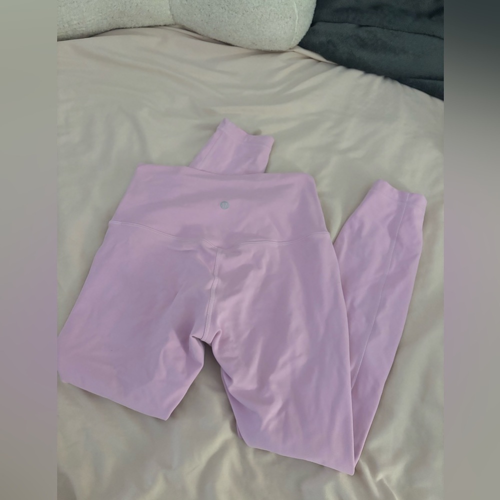 pink Lululemon align leggings